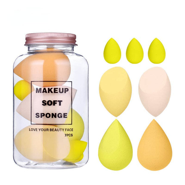 Spongo - Soft Makeup Sponge 7 Pcs: Pink