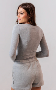 Essential Ribbed Long Sleeve