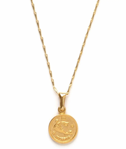 Tiny Zodiac Medallion