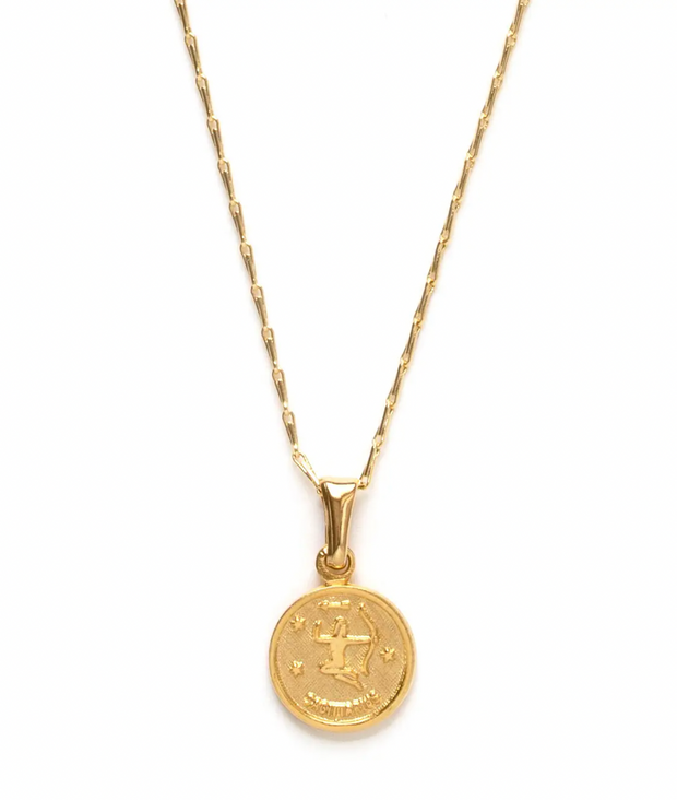 Tiny Zodiac Medallion