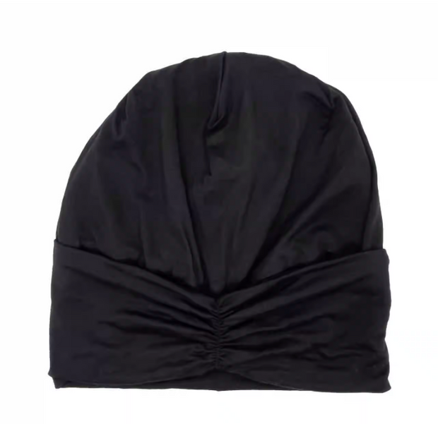Satin Lined Jersey Sleep Beanie