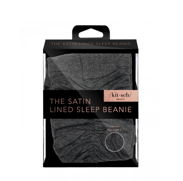 Satin Lined Jersey Sleep Beanie
