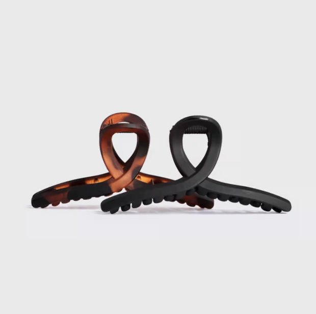 Large Loop Claw Clips 2pc
