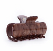 Marble Claw Clip - Brunette