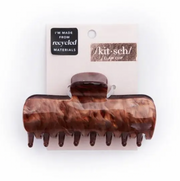 Marble Claw Clip - Brunette