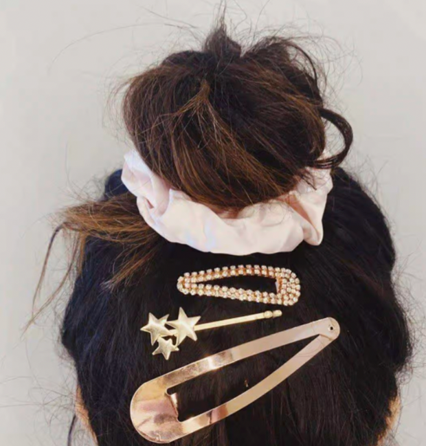 Rhinestone Snap Clips