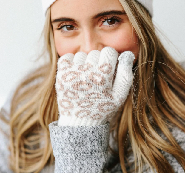 Leopard Print Smart Glove