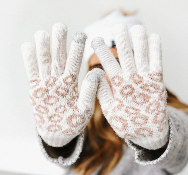 Leopard Print Smart Glove