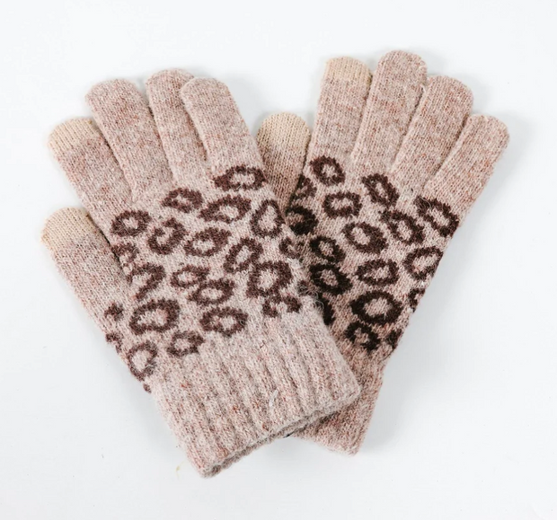 Leopard Print Smart Glove