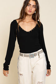 Dana Studded Top